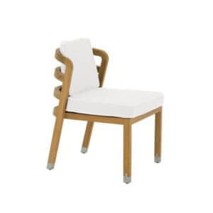 SUMMIT LINLEY LC700 DINING SIDE CHAIR W/ SEAT AND BACK CUSHIONS