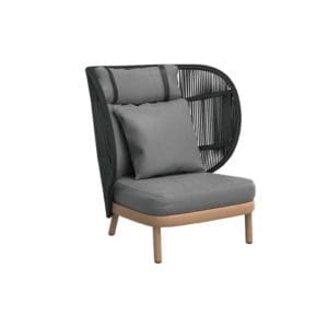 Jumbo High Back Lounge Arm Chair