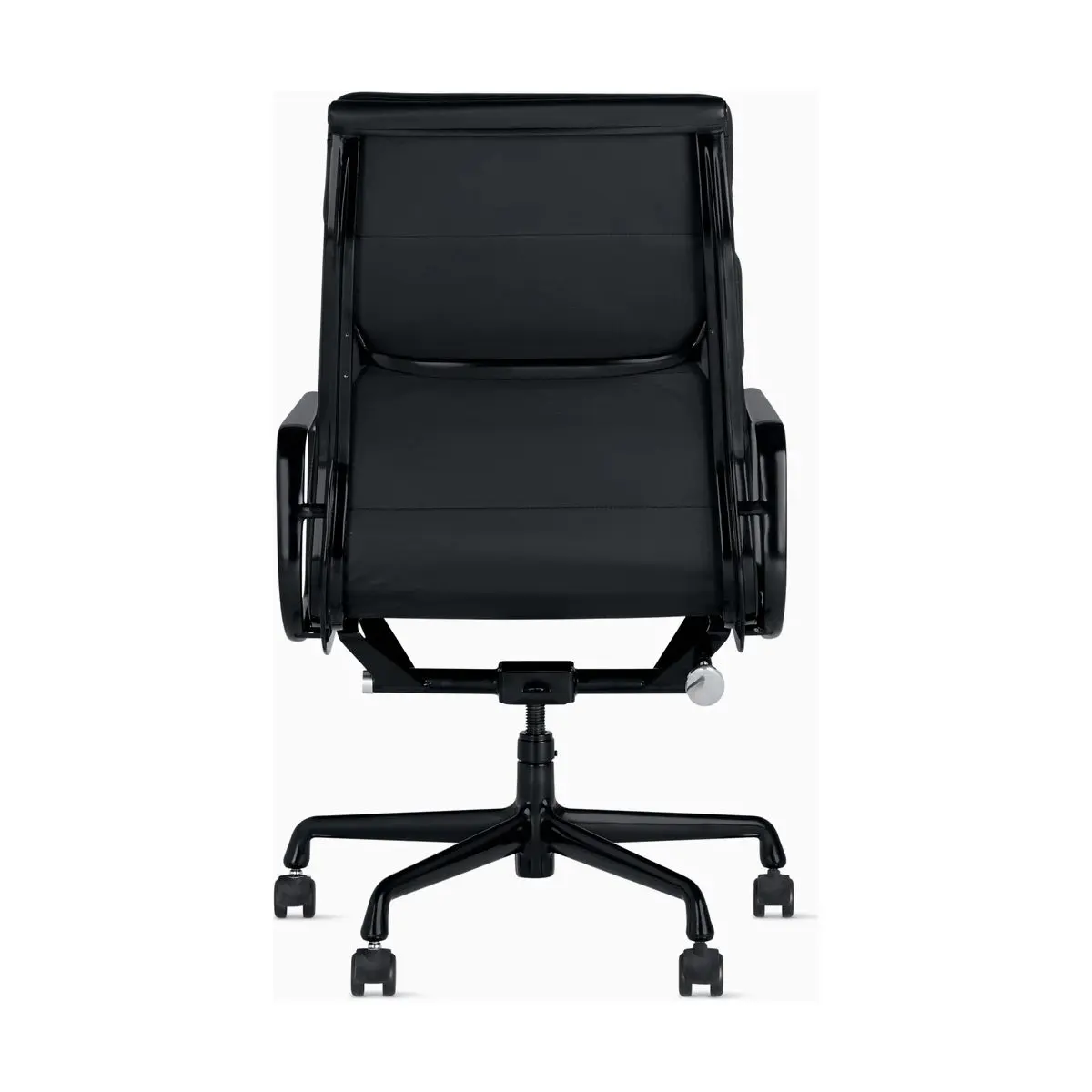 Herman Miller Eames Soft Pad Chair, Management Height in Dark Navy