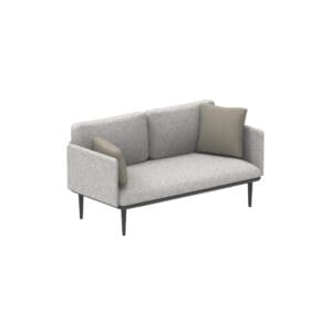 Royal Botania STYLETTO LOUNGE 140 TWO SEATER WITH LEFT AND RIGHT ARMREST