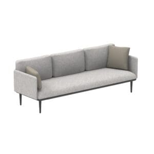 Royal Botania STYLETTO LOUNGE 210 THREE SEATER WITH LEFT AND RIGHT ARMREST