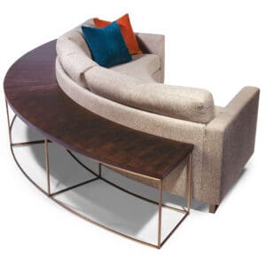 Thayer Coggin Design Classic Circle Sofa Table
