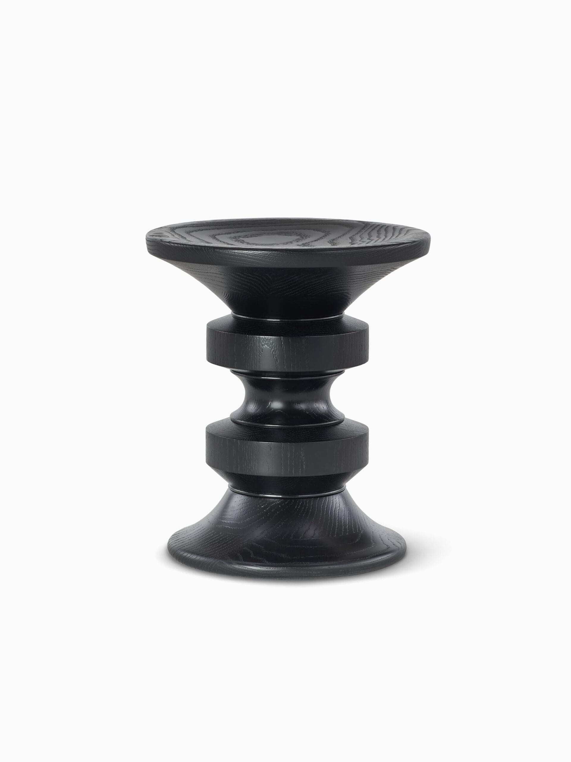Eames Turned Walnut Stool | Clima Home