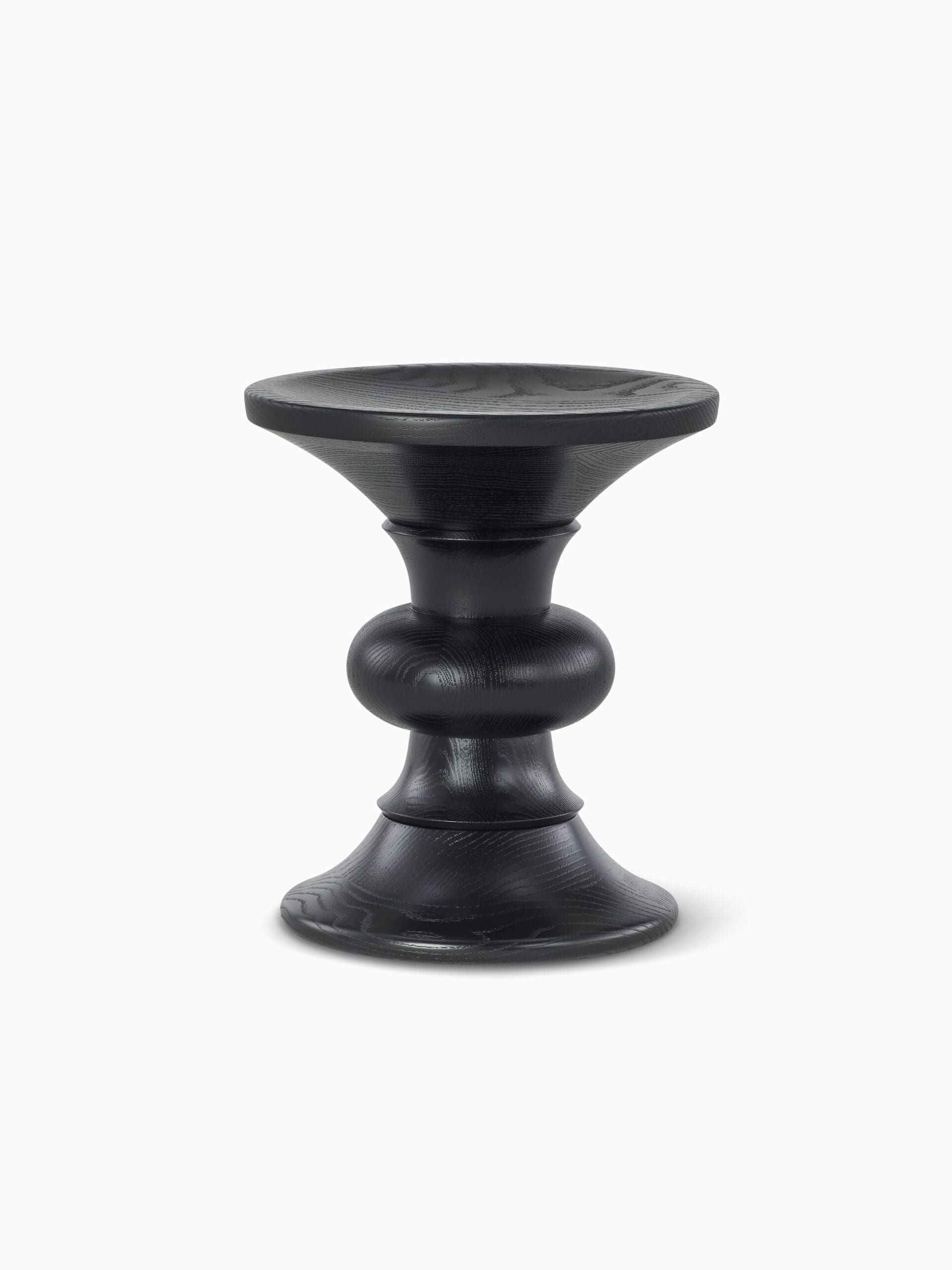 Eames Turned Walnut Stool | Clima Home