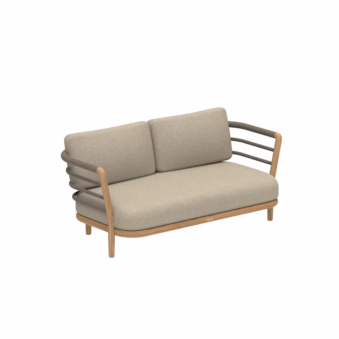 Archy Lounge two seater Teak